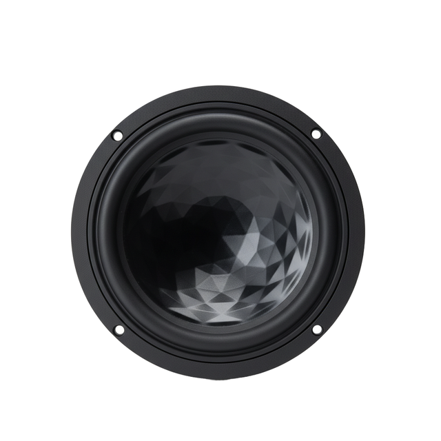 6.5 Inch Speaker Driver Woofer Audio Music 4 80W Bass Auto Peaker Aluminum Basin DIY Sound System