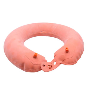 Type 87 Inflatable Lifebuoy Circular PVC Swimming Ring Double Airbag Sea Lake Training Float - Product Image 1