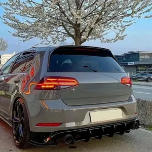 ดิฟฟิวเซอร์กันชนหลังทรง Golf MK7.5 TCR ปี 2017-2020 พร้อมครีบสปอยเลอร์และชุดแต่งรอบคัน - Product Image 5