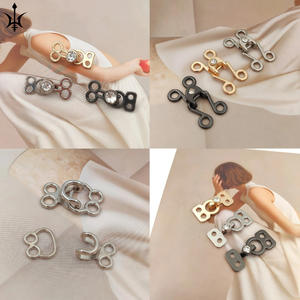 เข็มกลัดรัดเอวแบบถอดได้ ประดับคริสตัลและเพชรเทียม ทำจากโลหะผสมสังกะสี คุณภาพดี ขายส่ง - Product Image 2