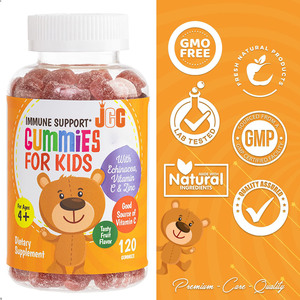 Gomitas Deliciosas con Fórmula Personalizada <span class=keywords><strong>para</strong></span> Niños, Vitaminas <span class=keywords><strong>para</strong></span> <span class=keywords><strong>el</strong></span> Apoyo Inmunológico, Gomitas con Vitamina C, <span class=keywords><strong>Zinc</strong></span> y Equinácea, <span class=keywords><strong>Suplemento</strong></span> Dietético - Product Image 4