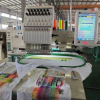 Machine à broder informatisée haute vitesse FEIYA 1501 à tête unique et 15 aiguilles pour chapeaux, chemises, sacs – Broderie FEIYA