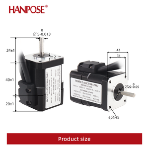 HANPOSE Nema17 스테퍼 모터 <span class=keywords><strong>2</strong></span>.0A 40N.cm 42EH40A2001 전자 장비 고정밀 폐쇄 루프 스테퍼 모터 nema17 - Product Image 3