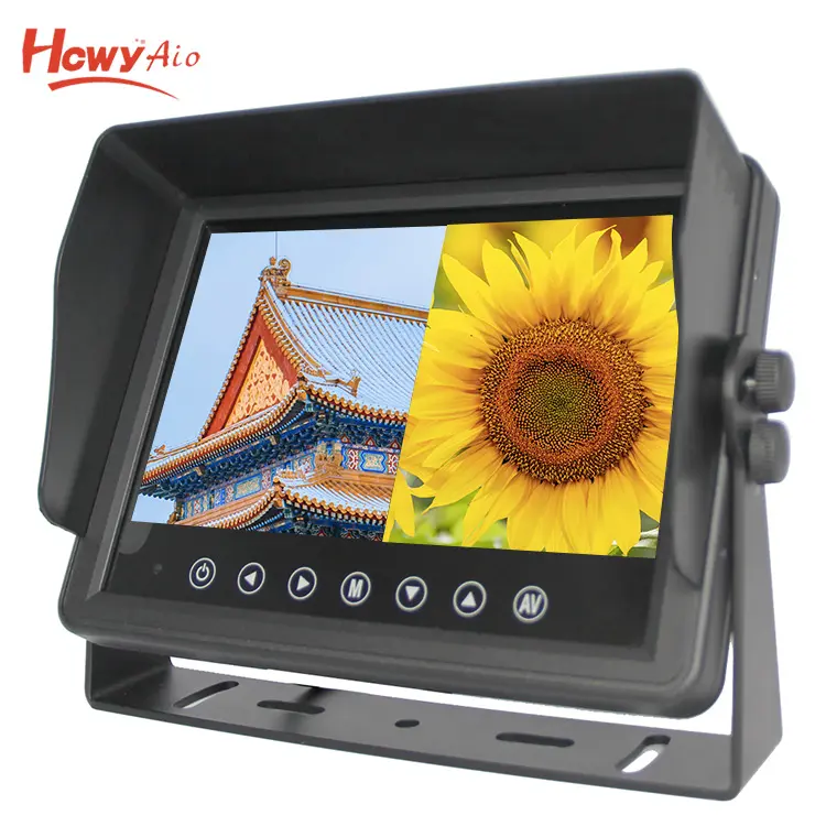 Metal Case Waterdichte IP69 Tablet Touch Screen Lcd Monitor Panel Pc 10Inch Industriële Computer Met 1080P Display Met 4AV Ingang