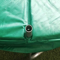 Trampoline de fitness pliable Sundow le plus vendu à vendre, trampoline de personnes avec filet de protection