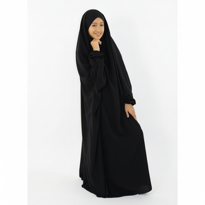 Wholesale Customized Sizes Jilbab Abaya Women Eco-Friendly Breathable Floor-Length New Stylish Ethnic Wear Modest Straight - Product Image 2