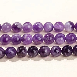 Jd đá quý bán buôn tự nhiên thạch anh tím vòng mặt freeform Chất lượng cao Loose hạt lý tưởng cho Diy đồ trang sức làm - Product Image 2