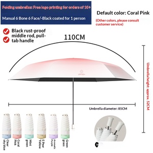 Parapluie promotionnel extra large en acier inoxydable épais avec <span class=keywords><strong>logo</strong></span> personnalisé, double usage, haut de gamme, pliable, automatique et robuste - Product Image 6