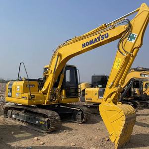 Excavatrice Komatsu PC130 d'occasion de 13 tonnes, de fabrication japonaise, bon marché et de haute qualité, avec moteur, boîte de vitesses et pompe, à vendre - Product Image 1