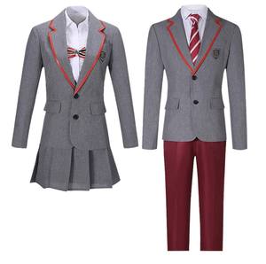 Disfraz de Halloween para Hombre y Mujer, Traje de Lujo de la Serie TV <span class=keywords><strong>Las</strong></span> <span class=keywords><strong>Encinas</strong></span>, Uniforme Escolar JK, Disfraz de Cosplay RMOV-66 - Product Image 4