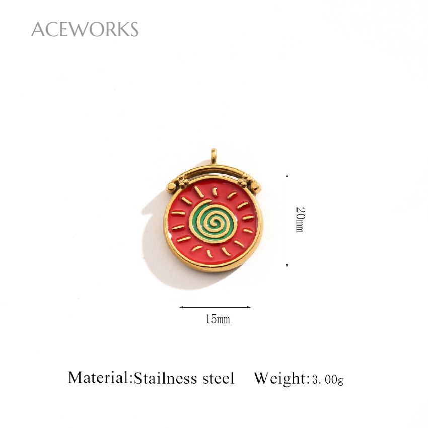 Spiral red-Gold