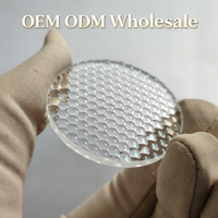 Dia 39mm Fly-eye Lens Glass Condense Lenses Optical Honeycomb Shape AR Coating Source Factory for Stage Studio Lights Cameras