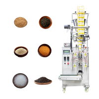 Machine d'emballage verticale entièrement automatique en acier inoxydable pour granulés, adaptée au poivre, au sel, au sucre, aux céréales, aux graines de soja, etc.