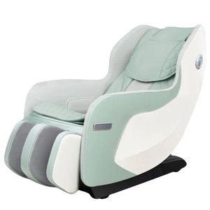 Mini Massage <b>Chair</b> With Sl Rail <b>Zero</b> <b>Gravity</b> Full Body Massage For Home Use Light Green 1225x590x900mm - Product Image 1