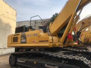 Excavadora de cadenas Komatsu PC450 usada, 45 toneladas, excavadora hidráulica pesada para minería, motor Komatsu original, para excavación en yacimientos abiertos y grandes trabajos de terraplenes. - Product Image 2