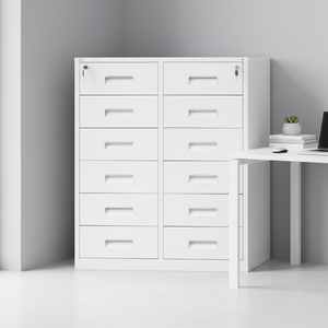 Armoire <span class=keywords><strong>de</strong></span> classement mobile moderne <span class=keywords><strong>en</strong></span> <span class=keywords><strong>acier</strong></span> verrouillable et mince à roulettes pour bureau, atelier et entrepôt - Product Image 1