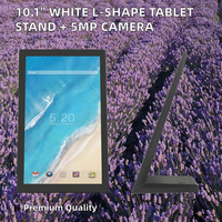 Support vertical/portable en forme de L pour tablette 15,6 pouces avec caméra 5MP, compatible Android/Windows, pour la navigation en magasin, aéroports et intérieur, 16 Go