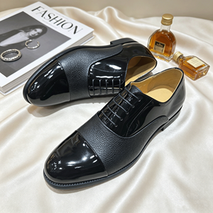 <span class=keywords><strong>Scarpe</strong></span> Oxford da Uomo in Pelle Verniciata Nera Lucida Pronte <span class=keywords><strong>per</strong></span> la Spedizione, Eleganti <span class=keywords><strong>per</strong></span> <span class=keywords><strong>Smoking</strong></span>, Matrimoni, Ufficio - Novità 2026 - Product Image 1