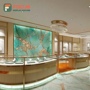 High Visibility Exclusive Jewelry Display System Tempered Glass Panel Brand Store Glass Showcase - Product Image 6