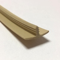 Pita Pinggir Fleksibel PVC Motif Kayu Bentuk T Perekat Sendiri untuk Lemari, Ketebalan 0.4-3mm, Permukaan Mengkilap Tinggi, Terbuat dari ABS