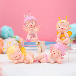 Serie Secret <span class=keywords><strong>Border</strong></span> Creativa: Adornos de Hadas Florales Hechos a Mano para Escritorio, Pasteles, Repostería y Coche - Product Image 1