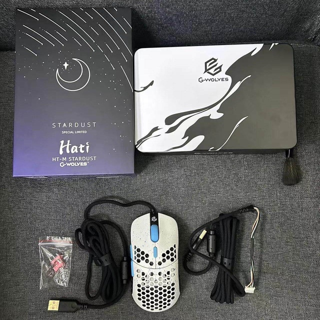 G-Wolves 3389 Lightweight 12000dpi Optical Wired Gaming Mouse with No Backlighting for ESports Specifically for CF Universal Use