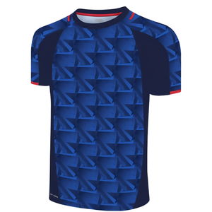 Custom Printed Men's Sublimation <b>Soccer</b> Jersey Quick Dry Breathable Anti-Bacterial Anti-UV Polyester Short Sleeve Sports - Product Image 1