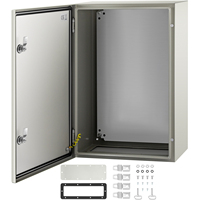Boîtier de distribution de panneau de commande électronique étanche IP56 en acier inoxydable 316L à montage mural, marque DSB, conception personnalisée