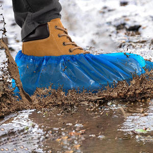 यूयून सीप वाटर-प्रूफ डिस्पोजेबल बूट और जूता 50 जोड़े (200 पैक) गैर पर्ची टिकाऊ लगभग अधिकांश जूते - Product Image 2