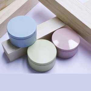 Tùy Chỉnh Giáng Sinh Bán Buôn Sang Trọng Vòng Kim Loại Hộp Nến 2Oz <span class=keywords><strong>3Oz</strong></span> 4Oz 6Oz Rỗng Container Nến Lọ Có Nắp Đậy - Product Image 4