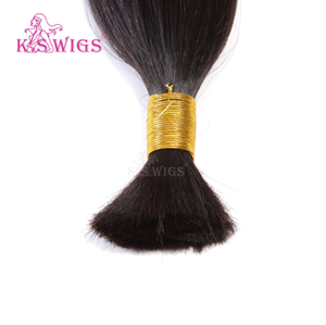 K.S WIGS Cheveux Humains Bruts en Gros, Matière Non Traitée Remy, Teintable et Capable de Subir des Traitements, Idéale pour Perruques, Convient à Toutes les Tonalités de Peau, Naturel - Product Image 1