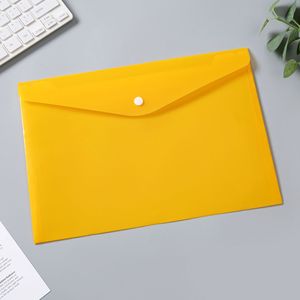 A4 rõ ràng nhựa phong bì dày PP rắn màu tùy chỉnh in Poly Ví Văn Phòng TrườNg Nguồn cung cấp giáo viên sinh viên tập tin thư mục - Product Image 4