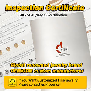 Anillo de Esmeralda con Certificación NGTC, Anillo de Oro Blanco Sólido Real de 10k, 14k, 18k, Anillo de Moissanita Blanco de Lujo para Mujer, Regalo - Product Image 4