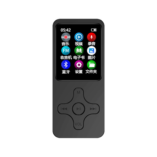 Factory Wholesale MP3-01A MP3/MP4 for USB 2.0 3.5MM Connector Personalized Cross Student Sports Portable Player