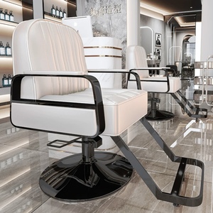 Zs High Quality Multi-function Leather Barber Chair for Beauty Salons Hot Sale Pu and Synthetic Leather Massage Chair - Product Image 3