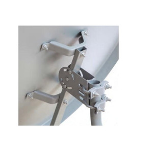 High-Gain <strong>90cm</strong> <strong>Satellite</strong> TV Antenna Outdoor Wall-Mounted or Pole-Mounted Steel <strong>Dish</strong> for HDTV - Product Image 2