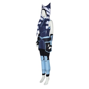 Conjunto de Disfraz de Héroe para Mujer al por Mayor, Disfraz de Personaje de la Película Guerra de Clones para Cosplay, Traje para Fiesta de Halloween - Product Image 3