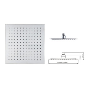 Cabezal de ducha de acero inoxidable, <span class=keywords><strong>lluvia</strong></span>, varios - Product Image 1