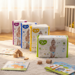 Pañales Desechables para Bebé My A+, Pañales Delgados de Tela No Tejida para Niño/Niña, 32 Piezas por Paquete - Product Image 1