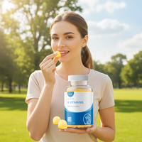 Yichao OEM Gummies sans sucre à base de vitamines B, gummies vitaminés B1 B12 B3, bonbons gélifiés multivitaminés en forme d'ours
