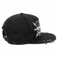 Gorra Unisex de 6 Paneles, Transpirable, Impermeable, con Parche de Lona y Cierre a Presión, Gorras Personalizadas de Alta Calidad para Actividades al Aire Libre