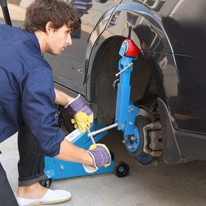 Outil de rouleau de garde-boue bleu pour la réparation de carrosserie Outil de réparation de pneu en aluminium pour le reformage et l'extension du passage de <span class=keywords><strong>roue</strong></span> - Product Image 6
