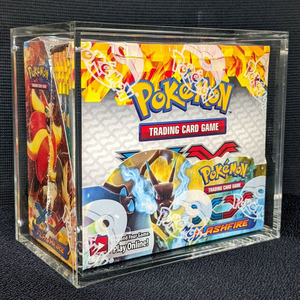 Acrylic Booster Pack Display Case Box For Pokemon Yugioh Trading Cards Booster Case
