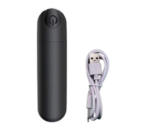 Aufladbarer Bullet Mini Vibrator für Frauen, Starker Bass Analplug, SM Massagestab, AV Erotikprodukte - Product Image 3