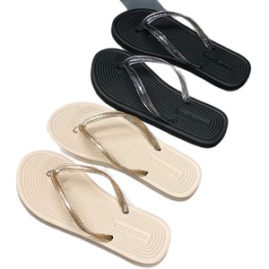 Nouvelles sandales brillantes <span class=keywords><strong>et</strong></span> tendance toutes saisons, imperméables, pour <span class=keywords><strong>femme</strong></span>, idéales pour la plage <span class=keywords><strong>et</strong></span> le voyage, avec entre-doigts - Product Image 2