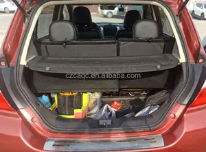 Car Accessories Waterproof Non-Slip Fiber Non-Retractable Car Trunk Liner Cargo Cover For Nissan Tiida 2005-2010