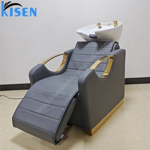 เก้าอี้สระผม Kisen Salon รุ่น 2025 ดีไซน์ใหม่ อุปกรณ์มืออาชีพสำหรับร้านตัดผม ขายดี - Product Image 4