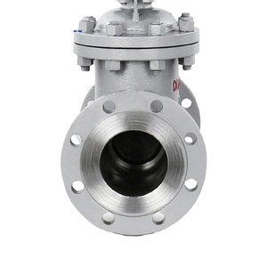 DKV Compuerta a Prueba de Explosiones de Hierro Fundido con Vástago Ascendente, Brida de Cuña, Accionamiento por Motor y Actuador Multivuelta - Product Image 3