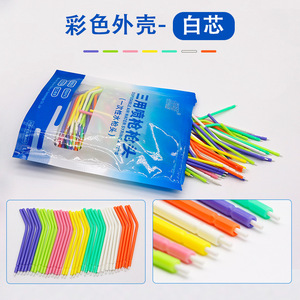 ยาหยวน หัวฉีดสามหัวแบบใช้แล้วทิ้ง แกนพลาสติกสี สำหรับสุขอนามัยช่องปาก - Product Image 3