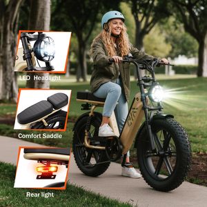Bicicleta Eléctrica R7 Fatbike 48V <span class=keywords><strong>de</strong></span> Litio, Bicicleta Eléctrica Deportiva <span class=keywords><strong>de</strong></span> <span class=keywords><strong>Montaña</strong></span> con Cuadro <span class=keywords><strong>de</strong></span> Acero <span class=keywords><strong>de</strong></span> 20 Pulgadas, Neumáticos Anchos, E-Bike Mtb, Bicicleta Eléctrica Surron - Product Image 1